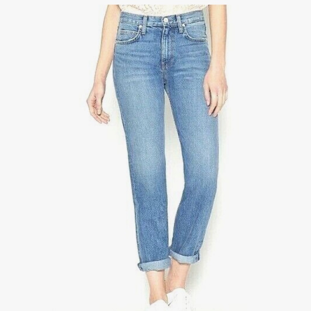 Joie Josie straight leg light wash jeans